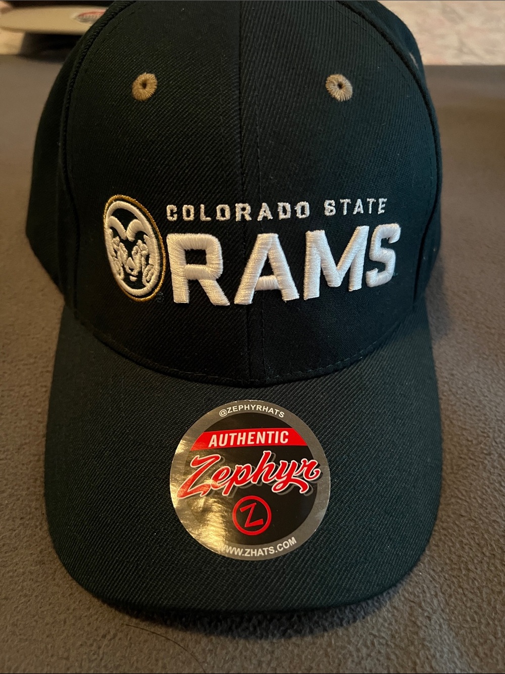 Colorado State Rams ball cap adjustable adult NWT